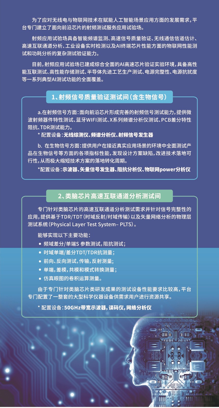 射頻應(yīng)用試驗(yàn)場(chǎng)